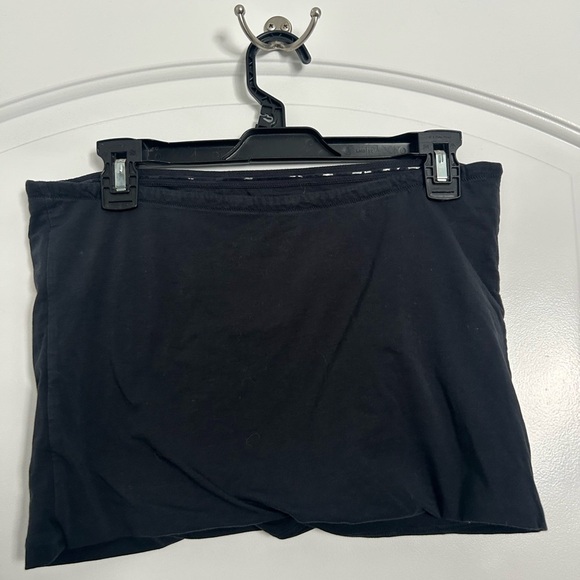 Everlane Black Tube Top built in bra size extra large 90s capsule wardrobe - Picture 5 of 8